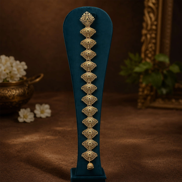 CZ Gold Finish Jada Billa