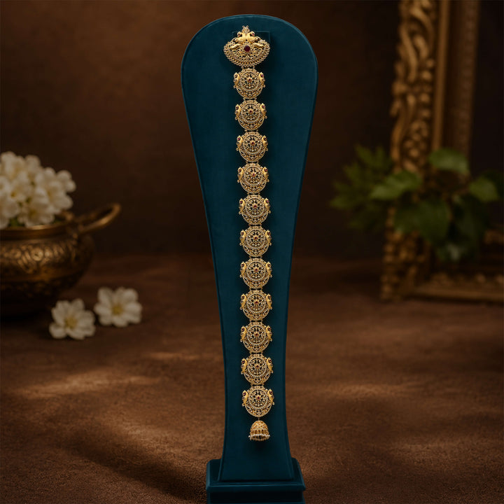 CZ Gold Finish Jada Billa