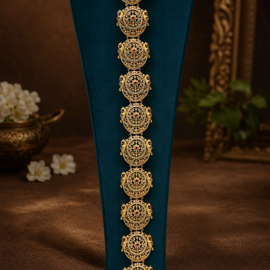 CZ Gold Finish Jada Billa