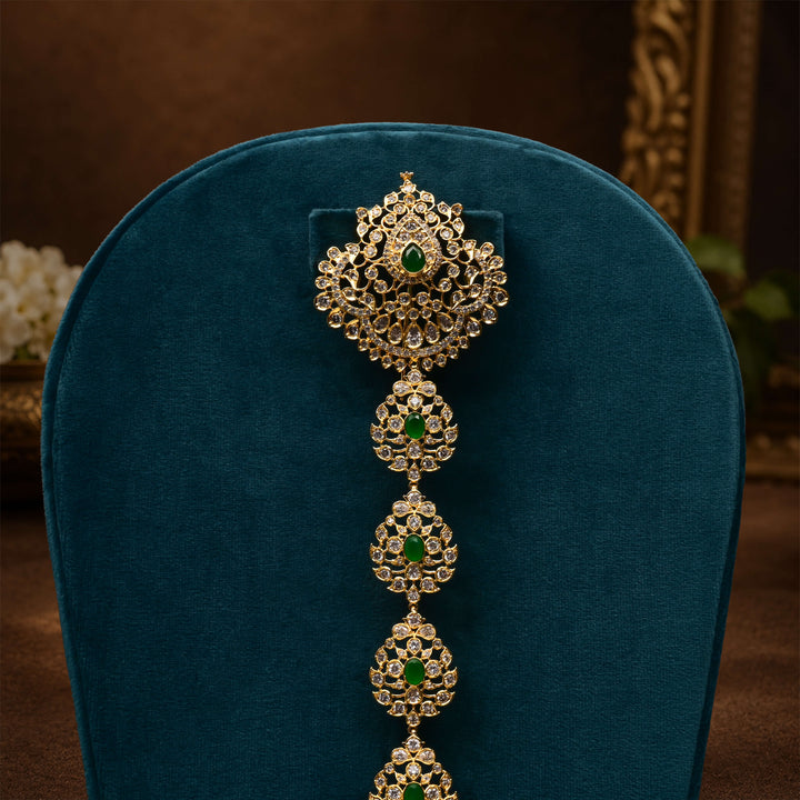 CZ Gold Finish Jada Billa