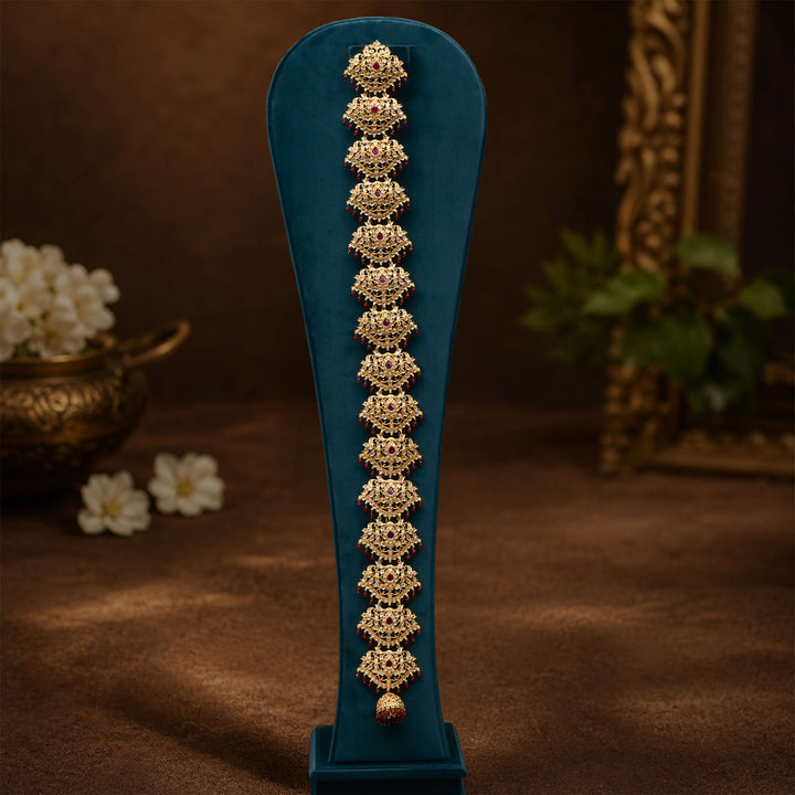 CZ Gold Finish Jada Billa