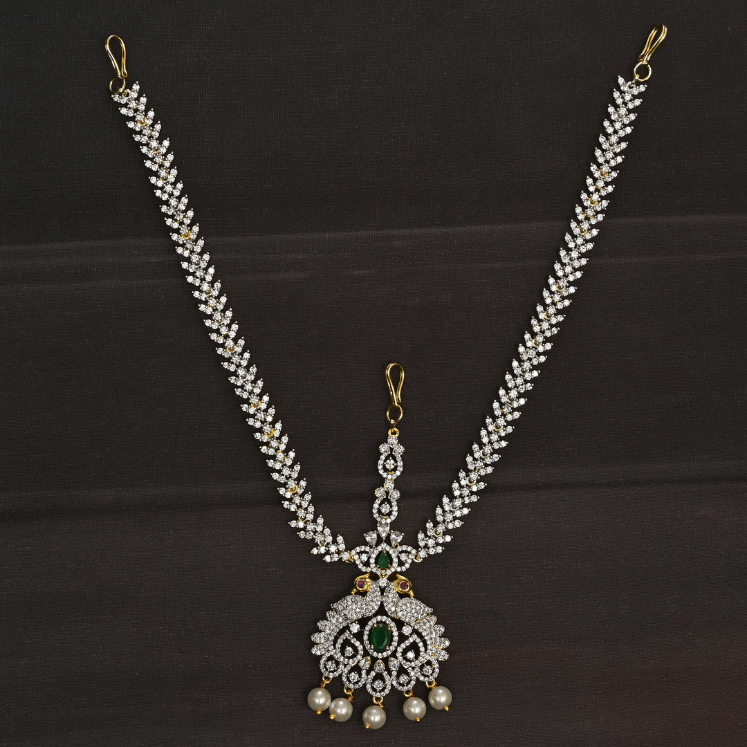CZ Diamond Finish Mathapatti