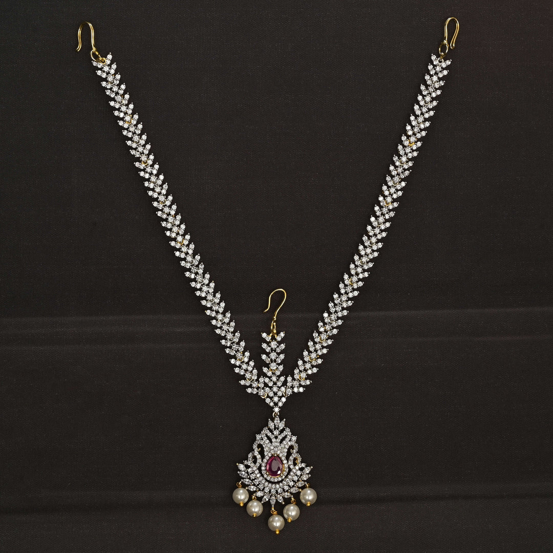 CZ Diamond Finish Mathapatti