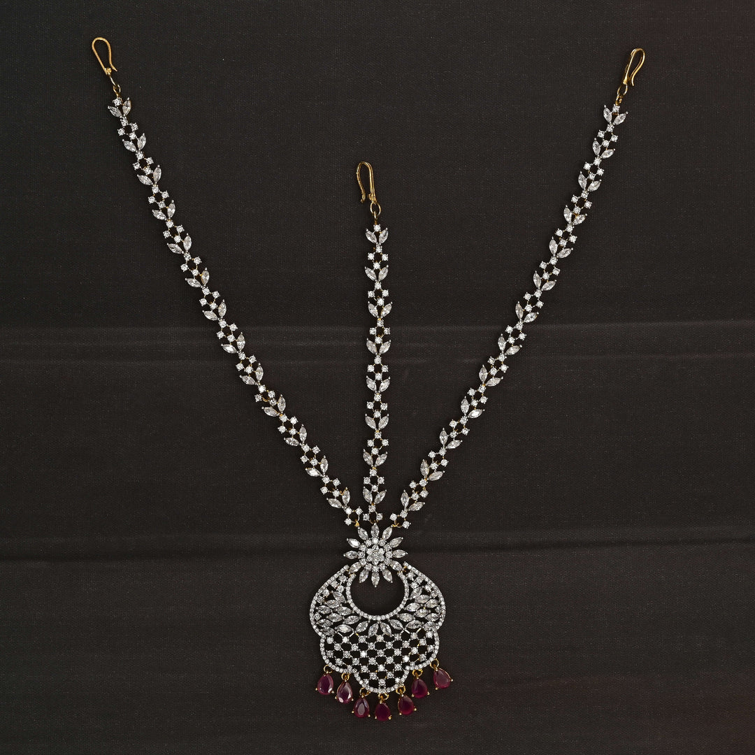 CZ Diamond Finish Mathapatti