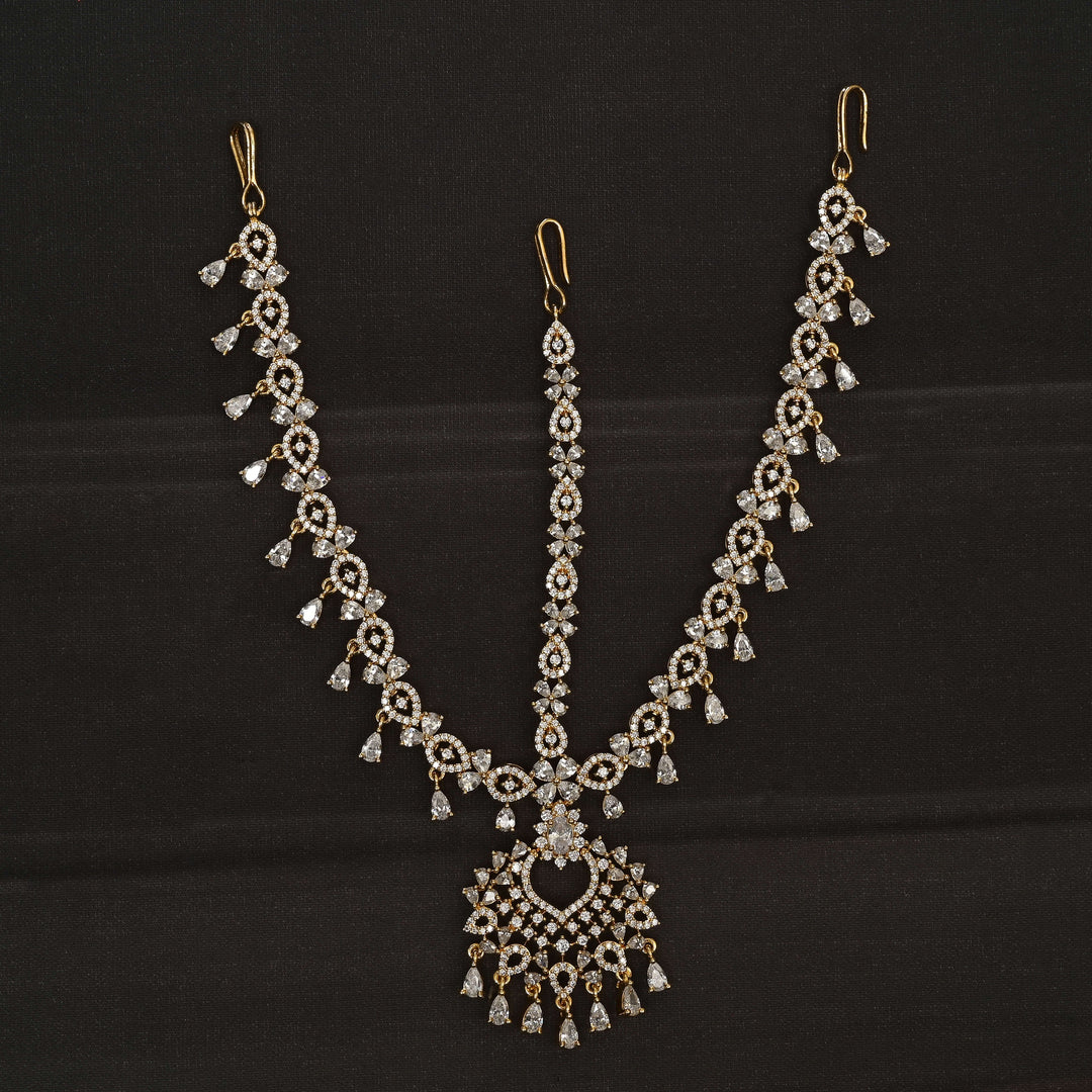 CZ Diamond Finish Mathapatti