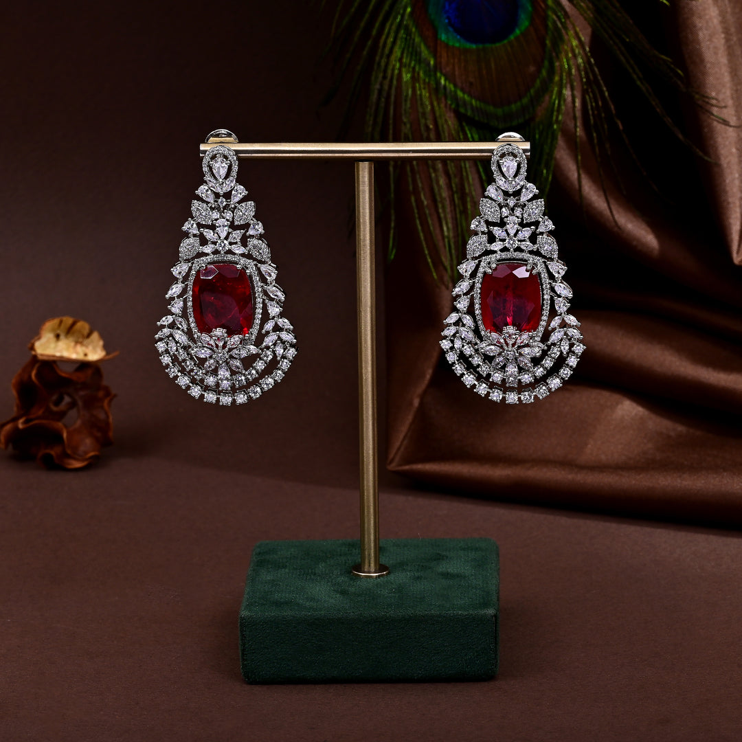 cz ruby exclusive choker set