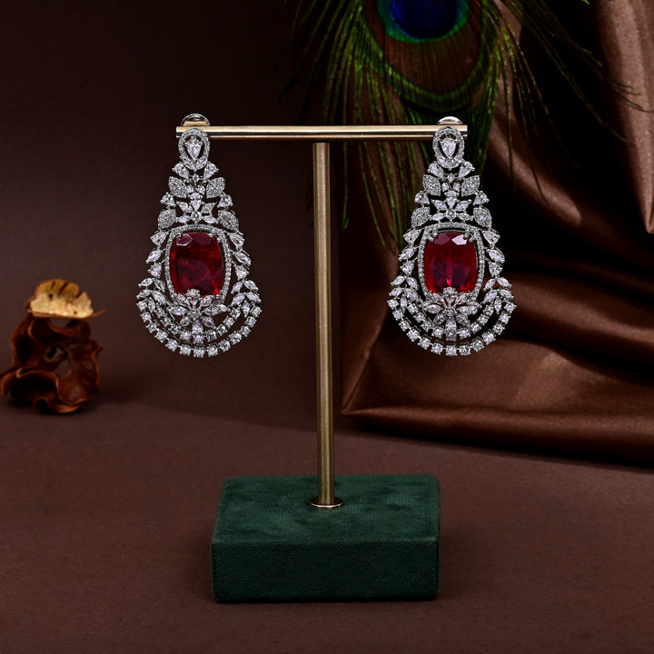 cz ruby exclusive choker set