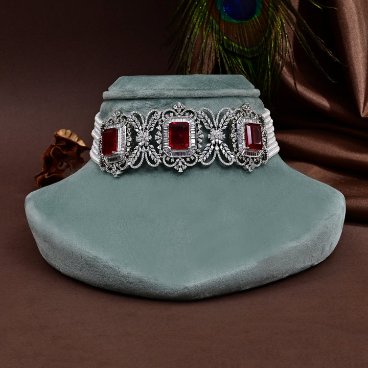 CZ Ruby Choker