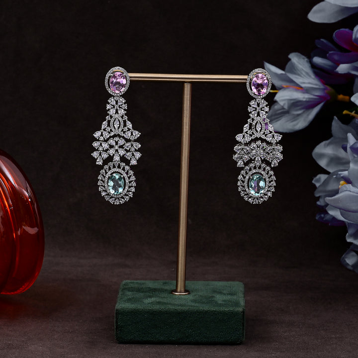 CZ Multicolor Necklace Set