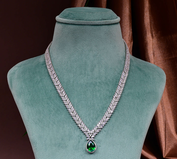 CZ Necklace Set
