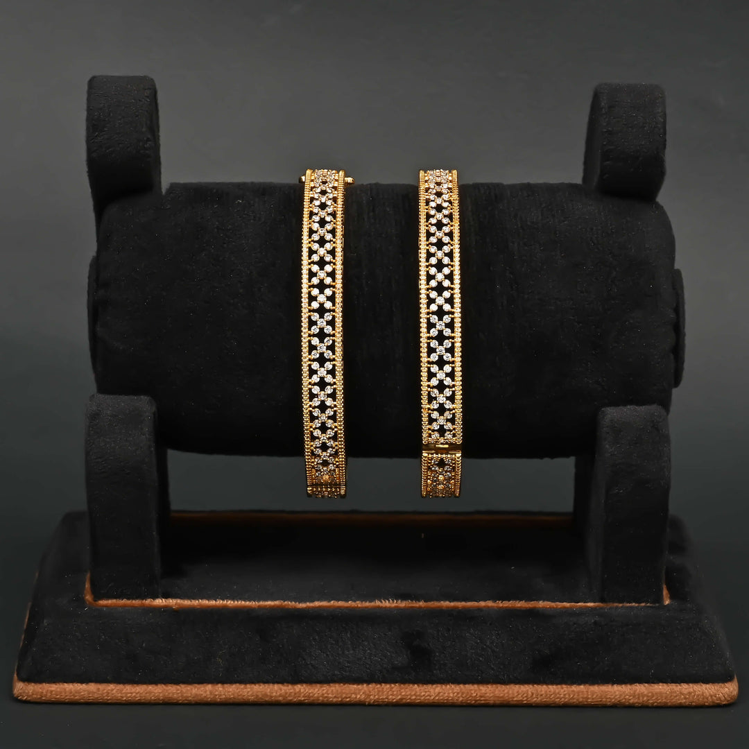 CZ Diamond Finish Bangles