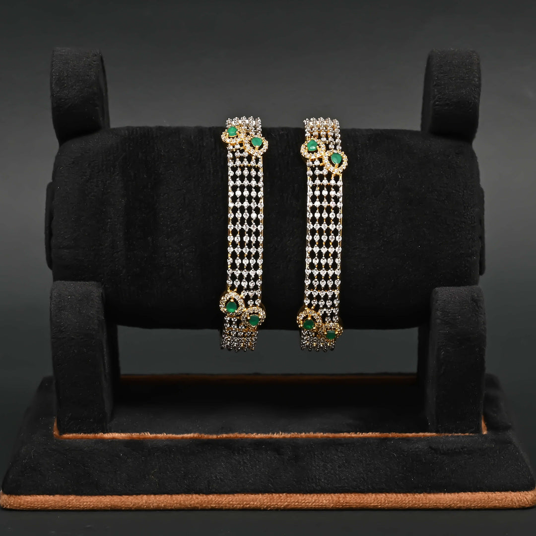 CZ Emerald Bangles
