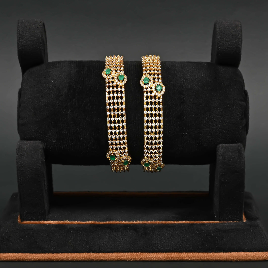 CZ Emerald Bangles