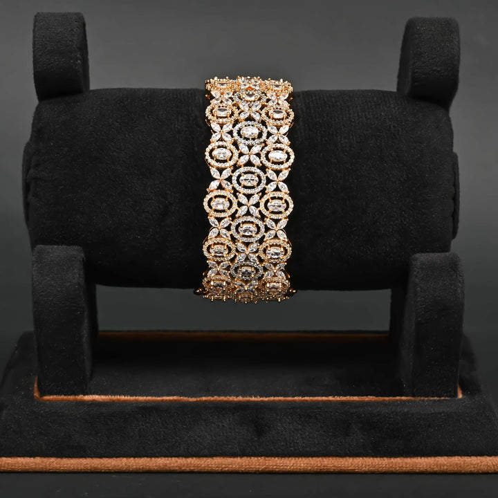 CZ Diamond Finish Bangle