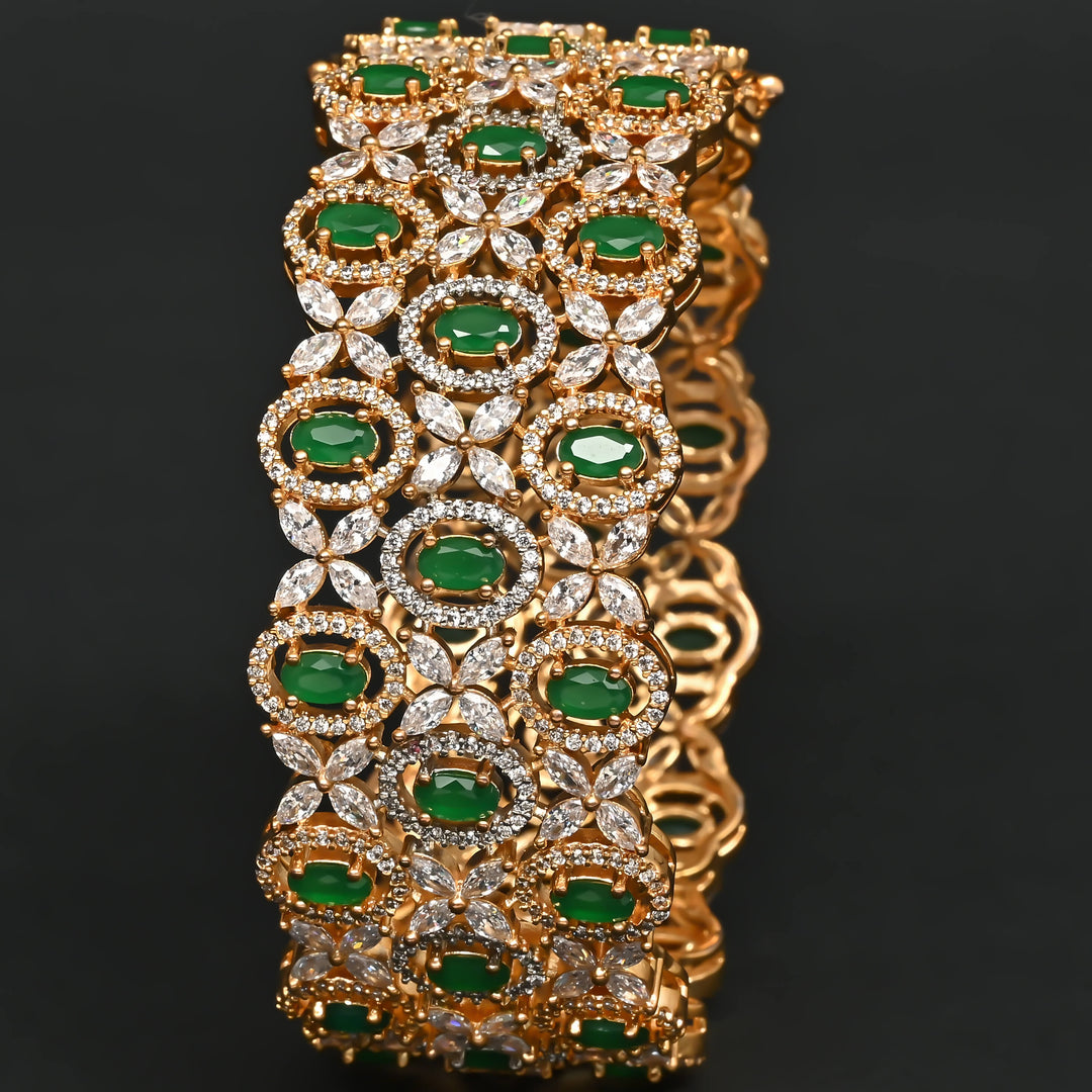 CZ Emerald Bangle