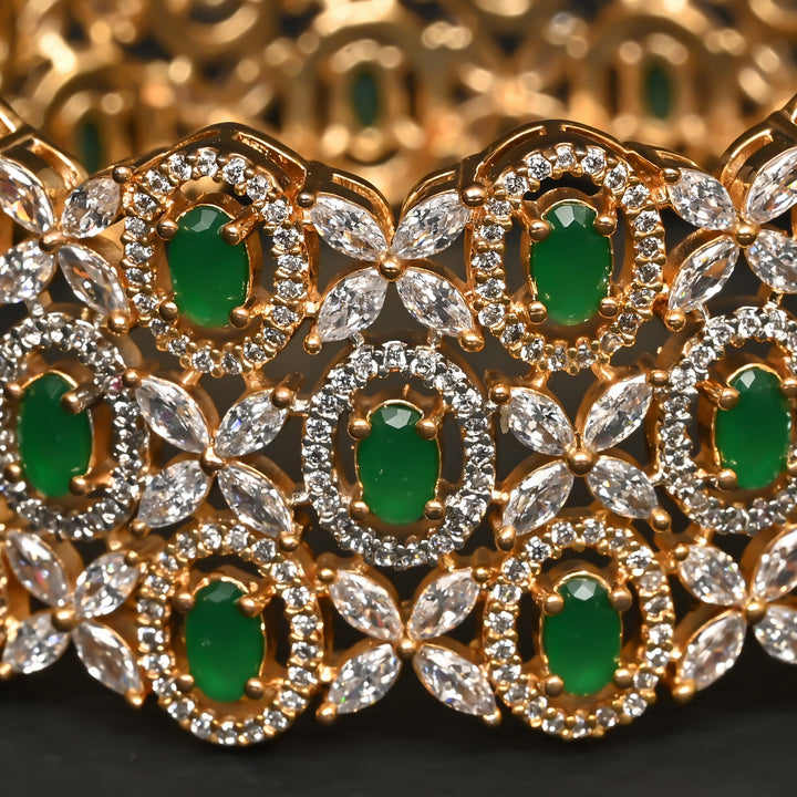 CZ Emerald Bangle