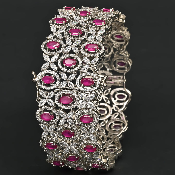 CZ Ruby Bangle