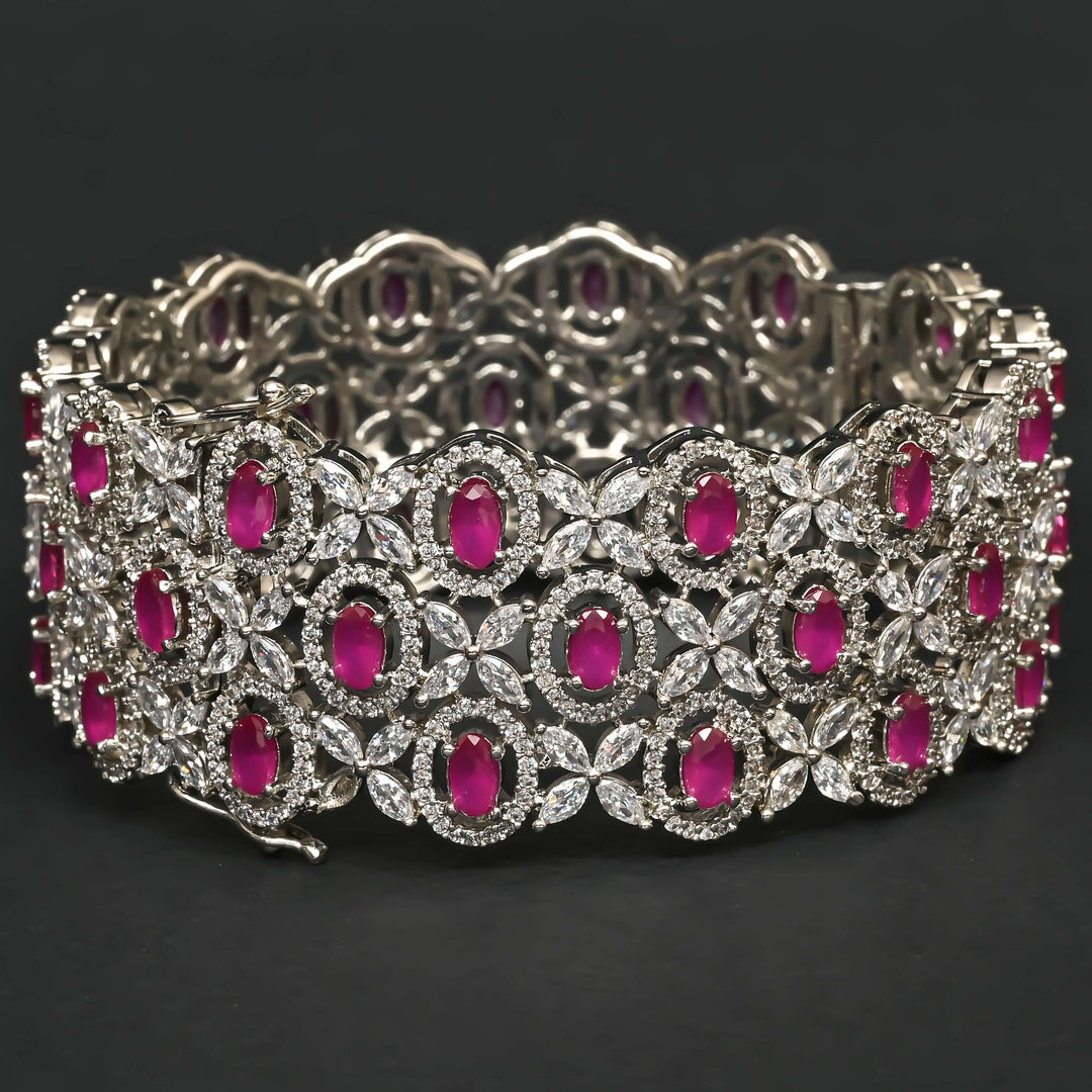 CZ Ruby Bangle