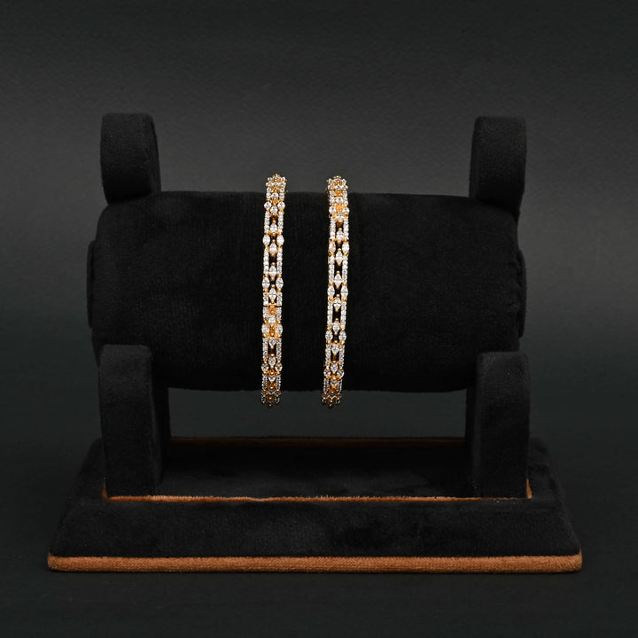 CZ Diamond Finish Bangles