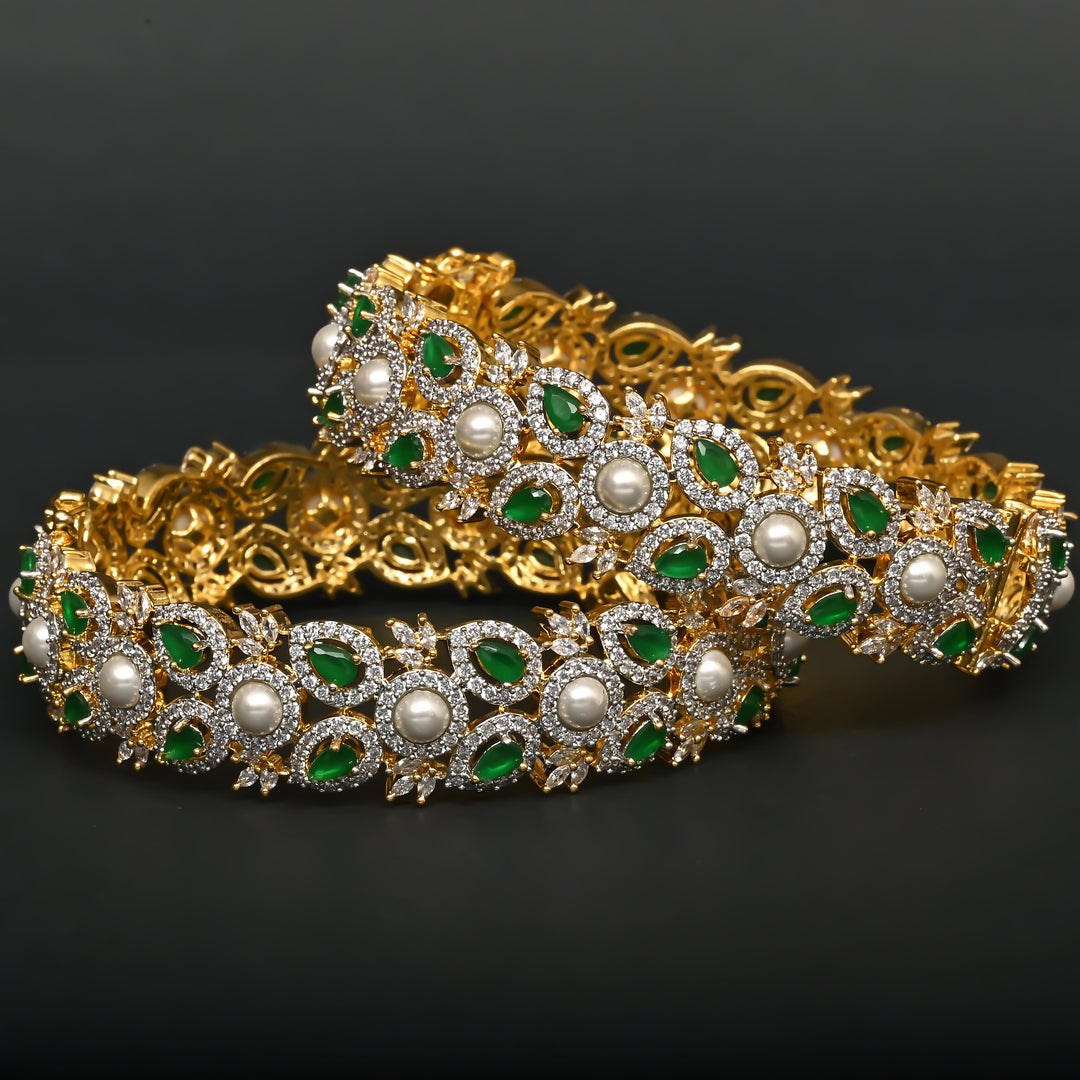 CZ Emerald Bangles