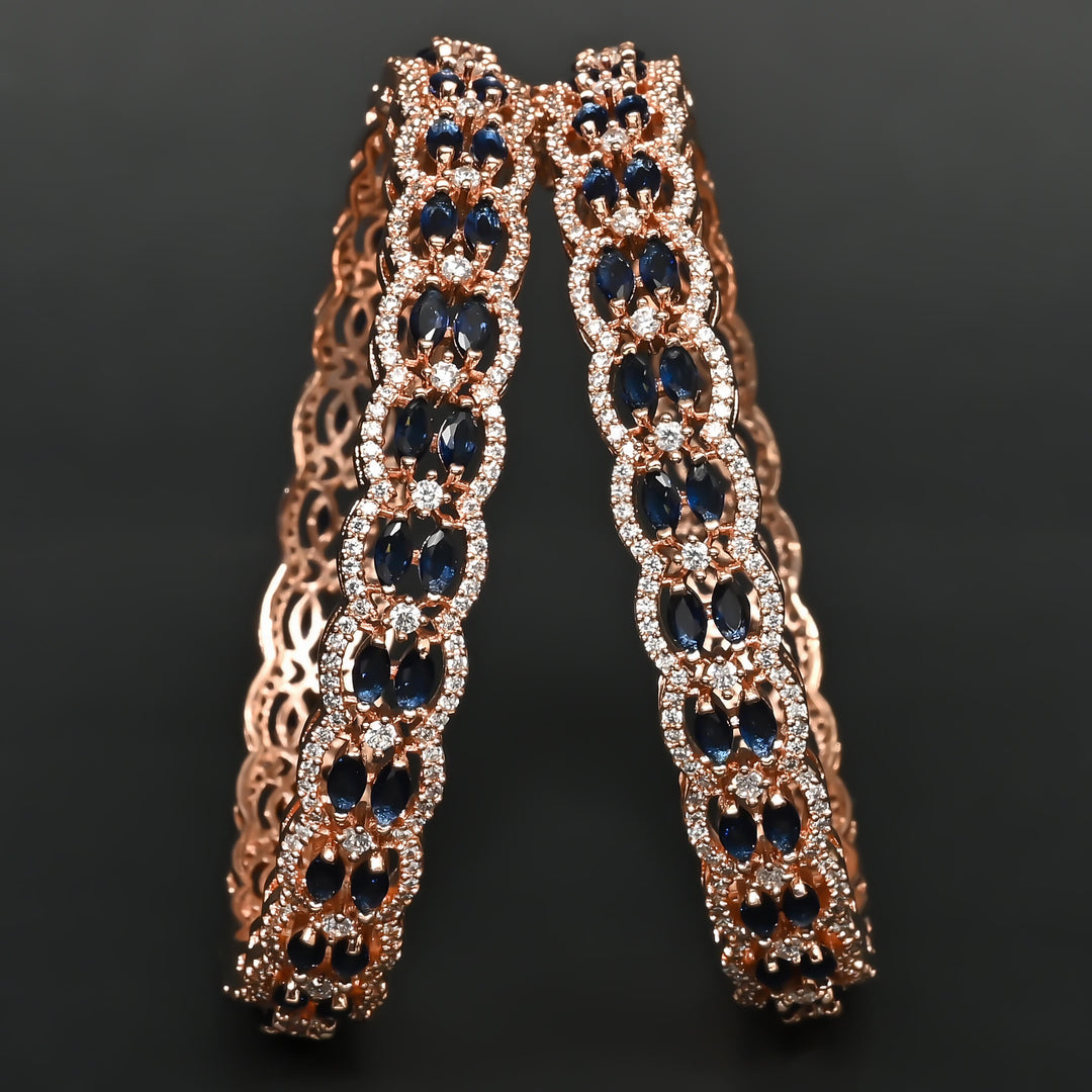 CZ Sapphire Bangles