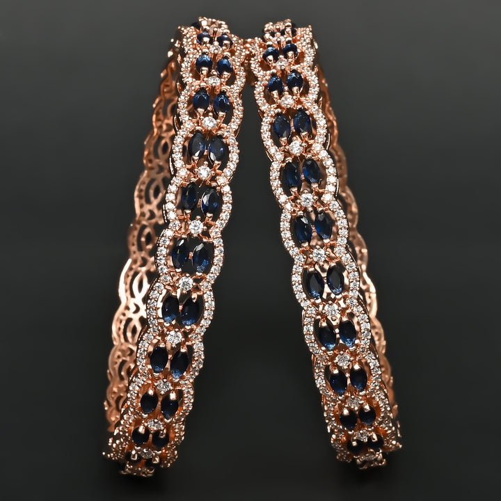 CZ Sapphire Bangles