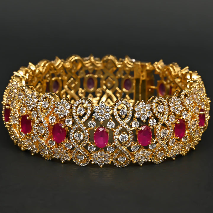 CZ Ruby Bangles