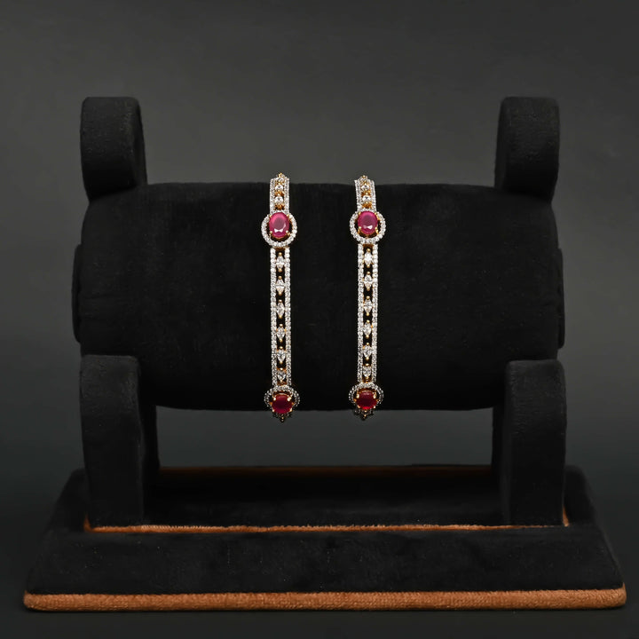 CZ Ruby Bangles