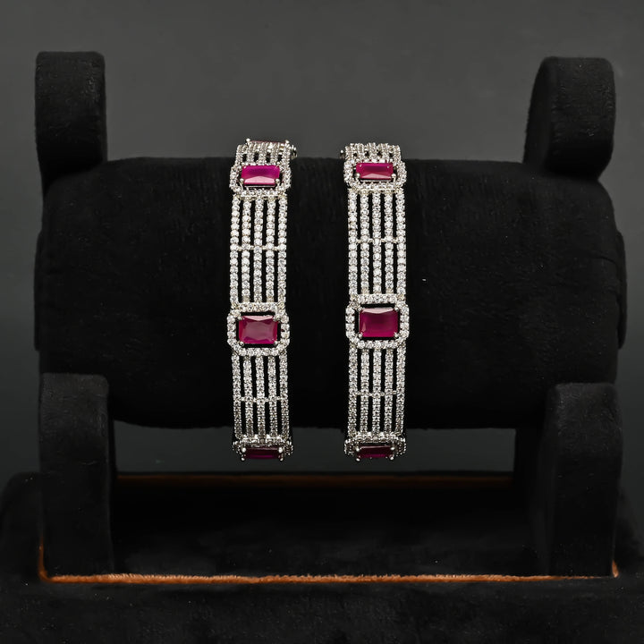 CZ Ruby Bangles