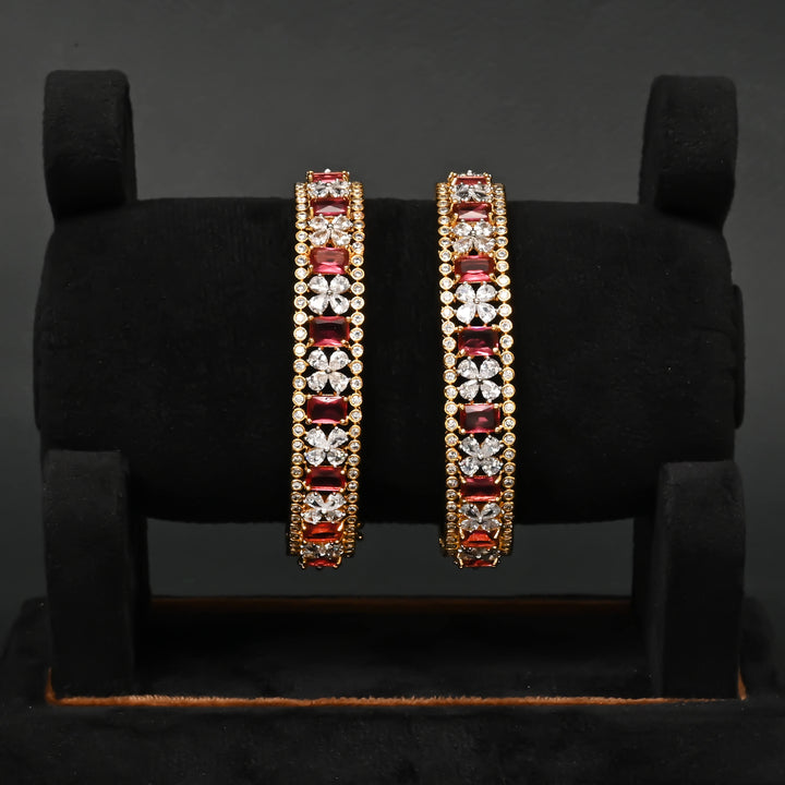 CZ Ruby Bangles