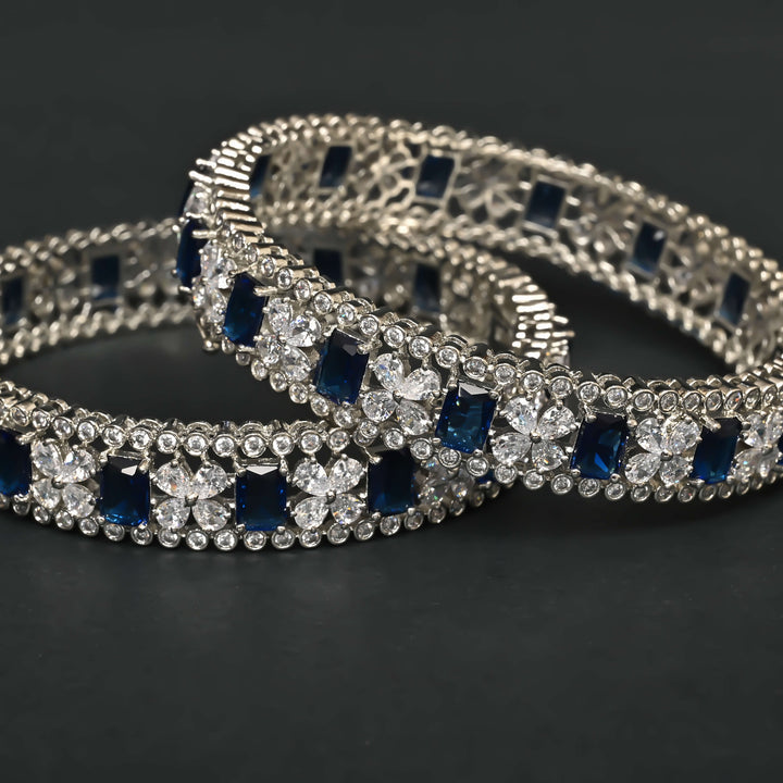 CZ Sapphire Bangles