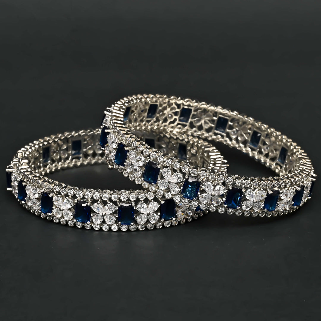 CZ Sapphire Bangles