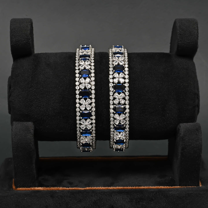 CZ Sapphire Bangles