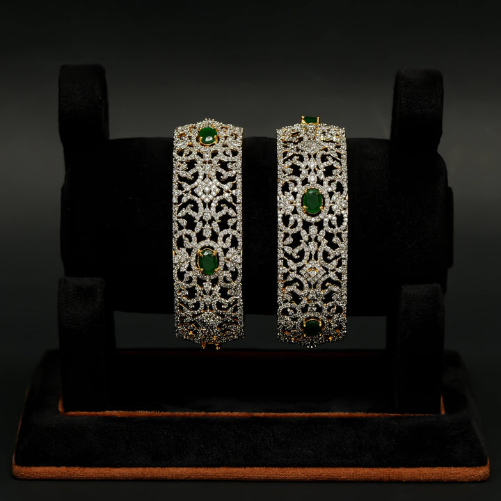 CZ Emerald Bangles