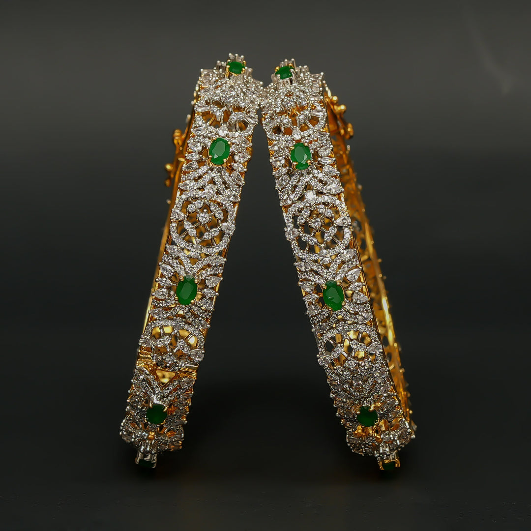 CZ Emerald Bangles