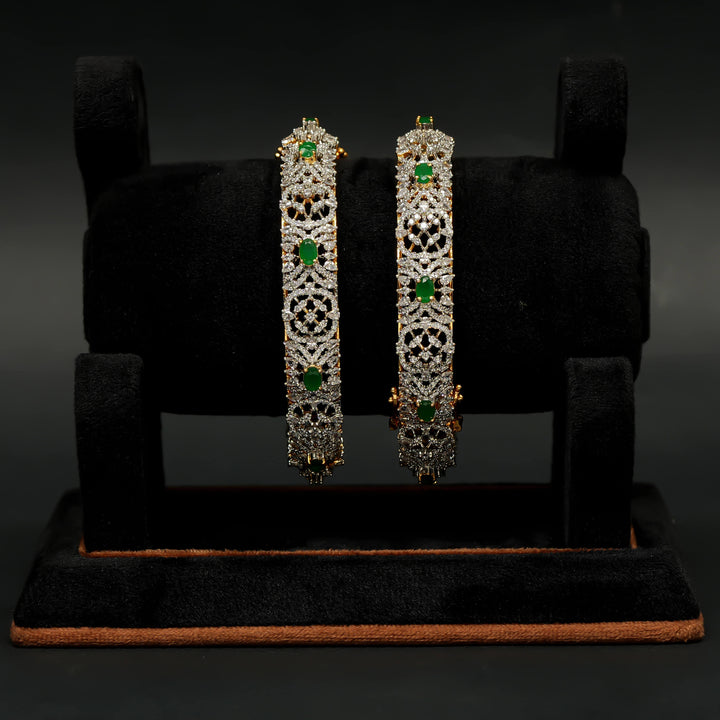 CZ Emerald Bangles