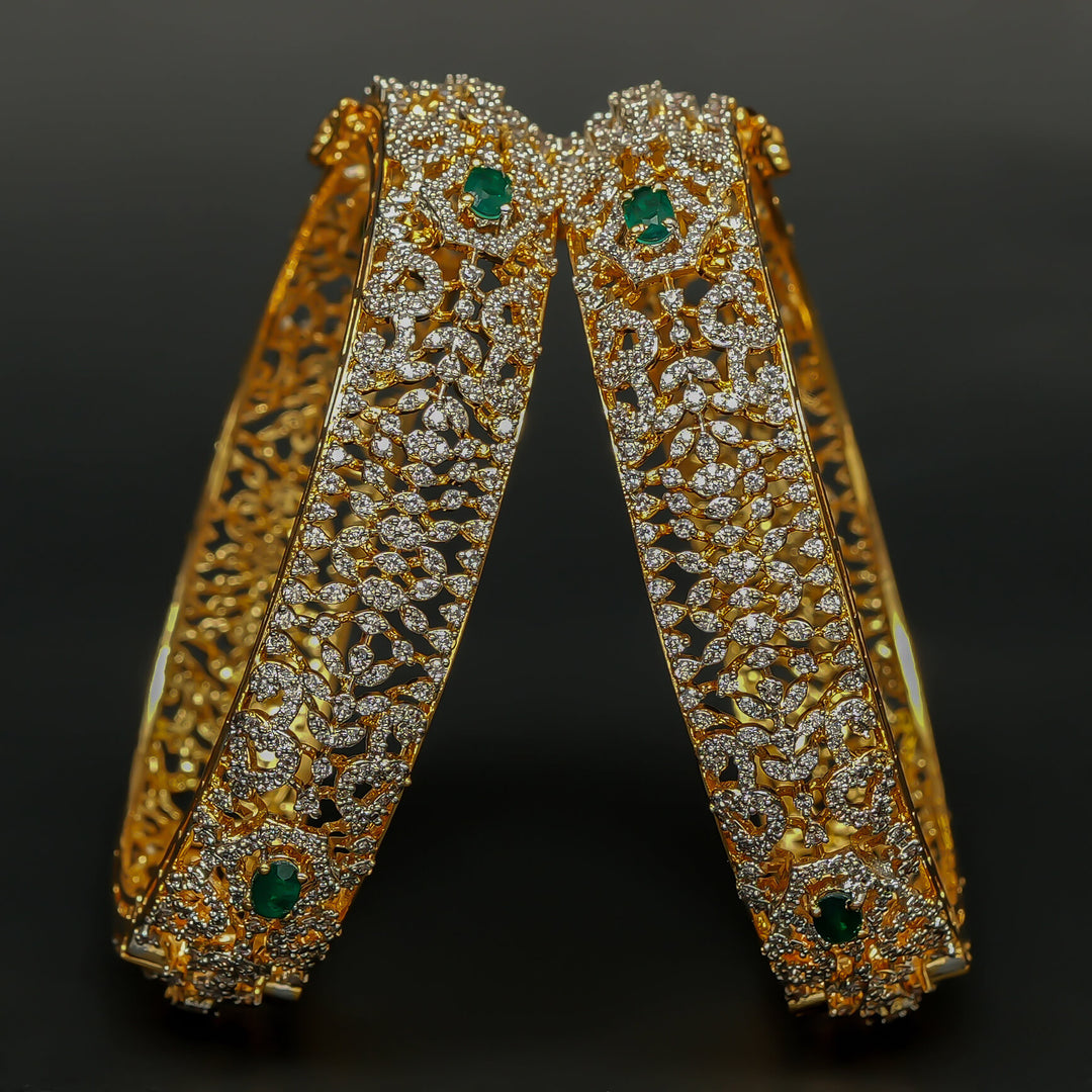 CZ Emerald Bangles