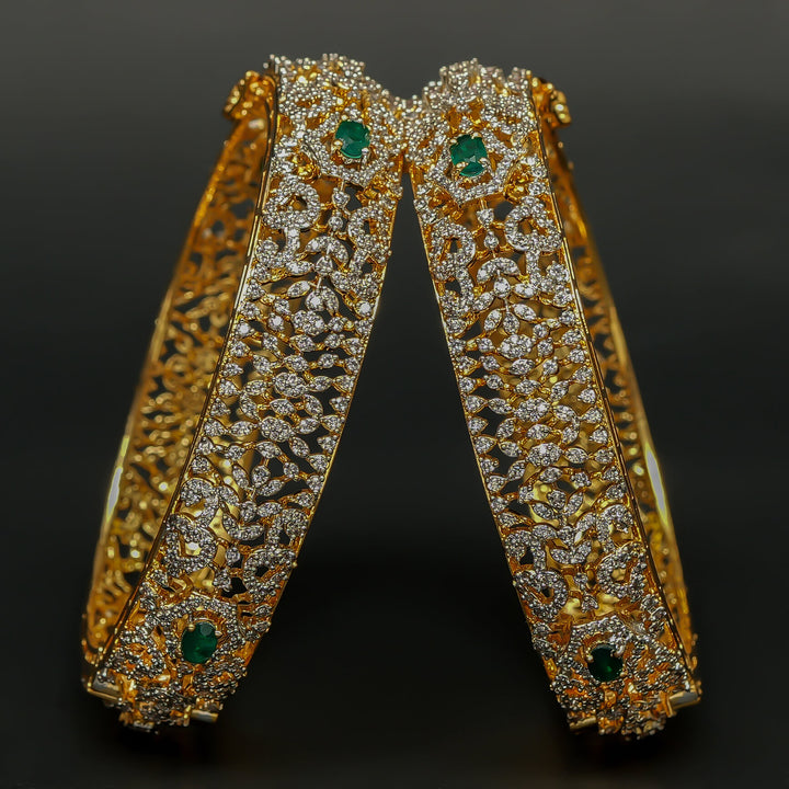 CZ Emerald Bangles