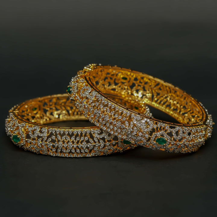 CZ Emerald Bangles