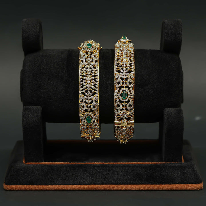 CZ Emerald Bangles