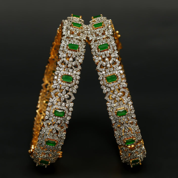 CZ Emerald Bangles