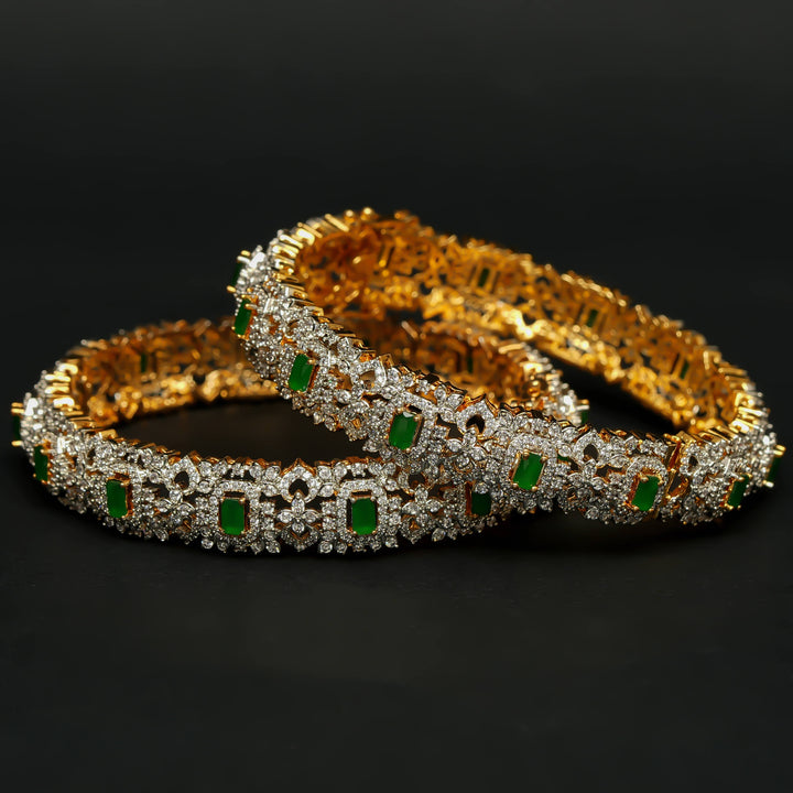 CZ Emerald Bangles
