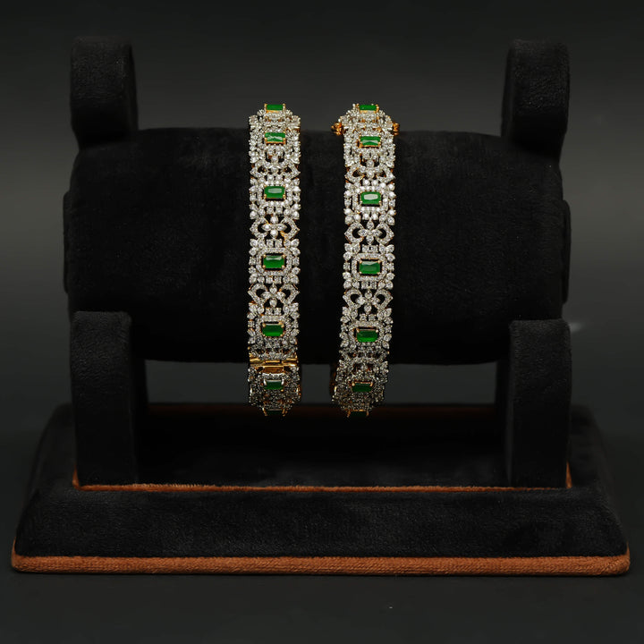CZ Emerald Bangles