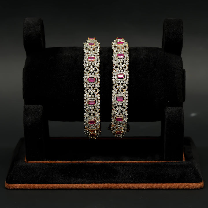 CZ Ruby Bangles