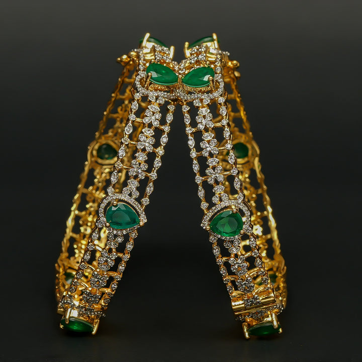 CZ Emerald Bangles