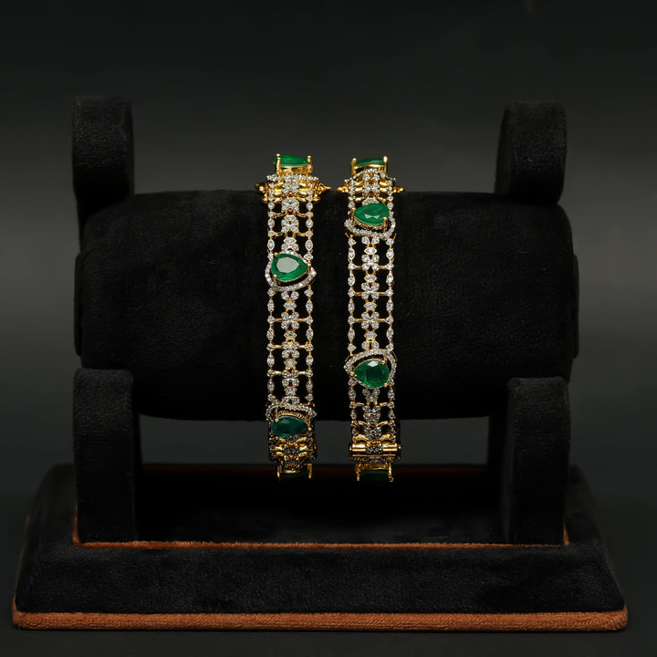 CZ Emerald Bangles