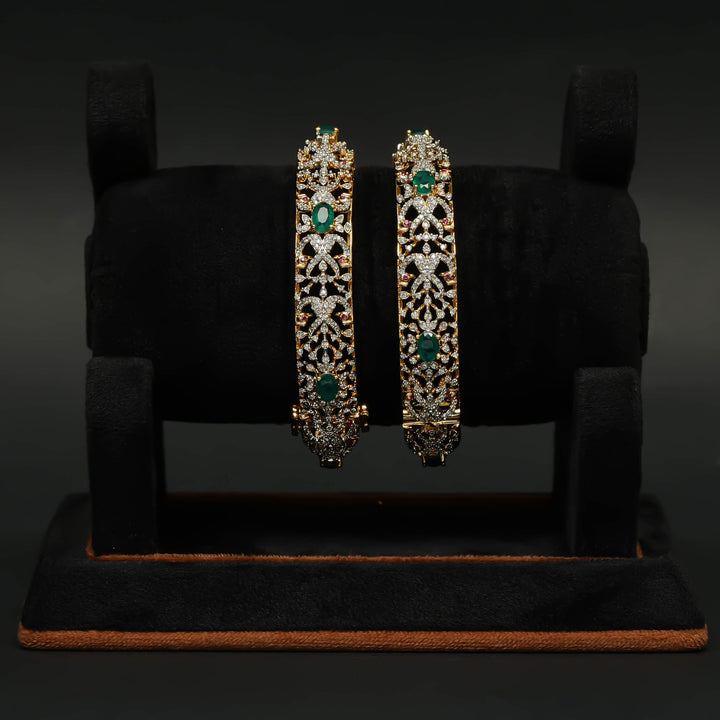 CZ Emerald Bangles