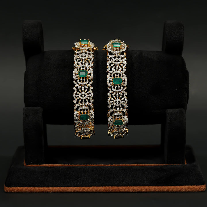 CZ Emerald Bangles