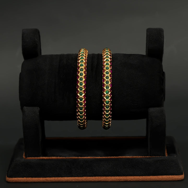 Gold Finish Bangles