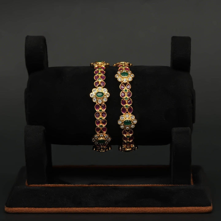 Gold Finish Bangles